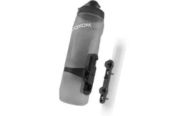 Voxom F5 Dust Fidlock Magnetisk Drikkedunk M. Rammeholder Sort Gennemsigtig 800 Ml