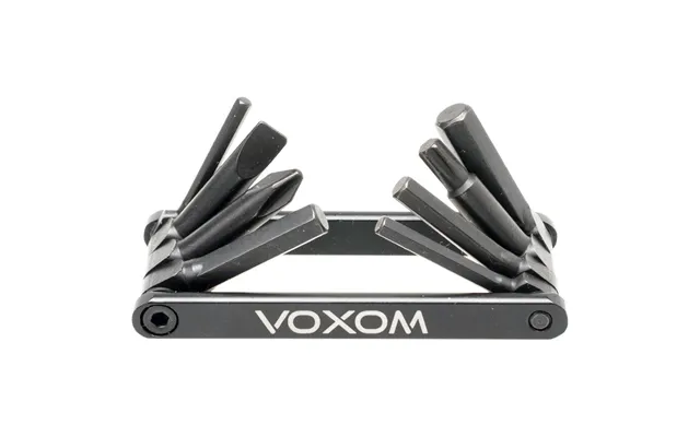 Voxom Wkl7 Multitool Sort 8 Funktioner