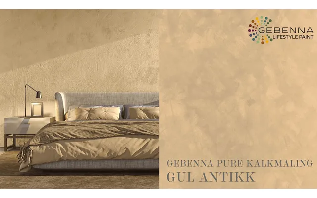 Gebenna Pure Kalkmaling 1392 Gul Antikk 0,68 L