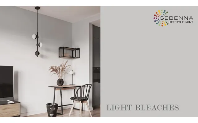 Gebenna Vægmaling Light Bleaches Farveprøve