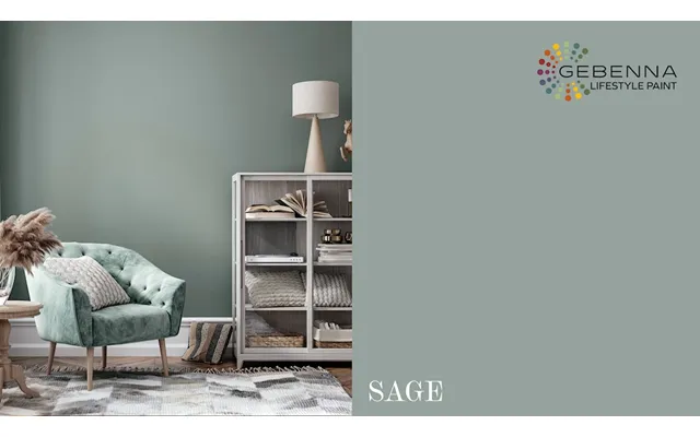 Gebenna Vægmaling Sage 2,7 Liter