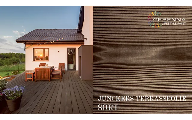 Junckers Terrasseolie 5 Liter Sort