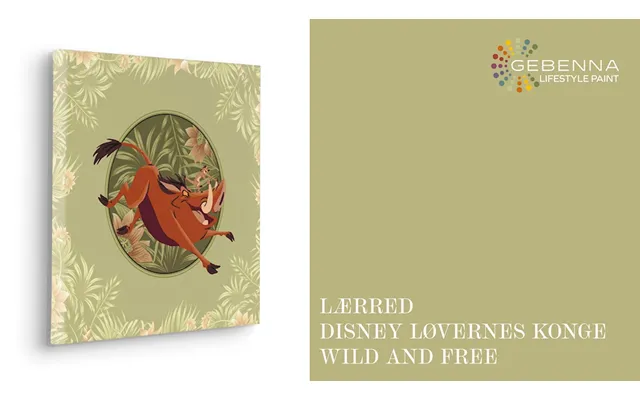 Lærred Disney Løvernes Konge Wild And Free Since 1994