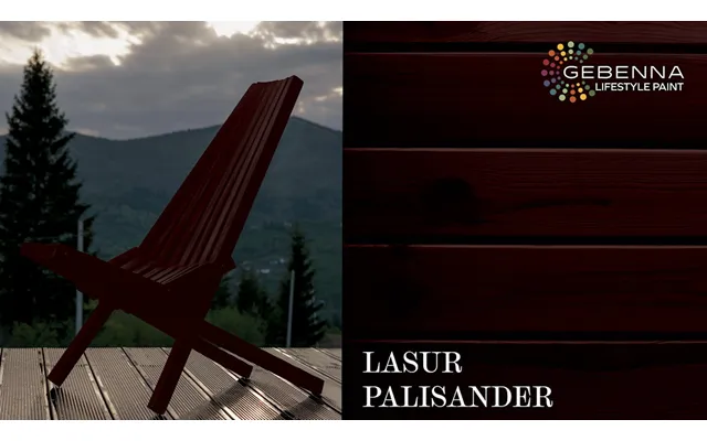 Lasur Træbeskyttelse Palisander 750 Ml