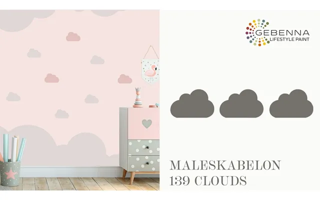 Maleskabelon - Clouds Nr 139