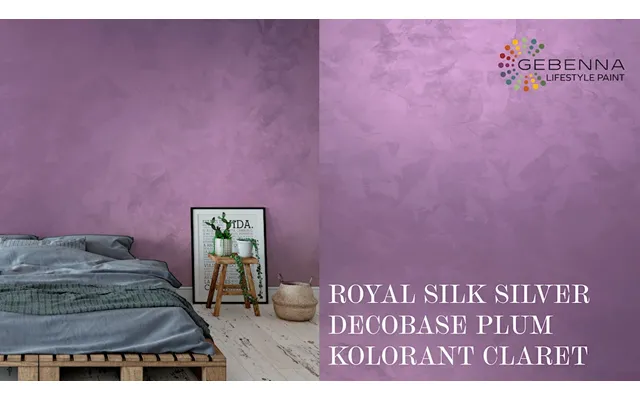 Royal Silk Silverbase Decobase Plum Kolorant Claret
