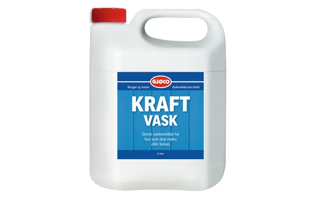 Storkøb Gjøco Kraftvask 3 X 4 Liter