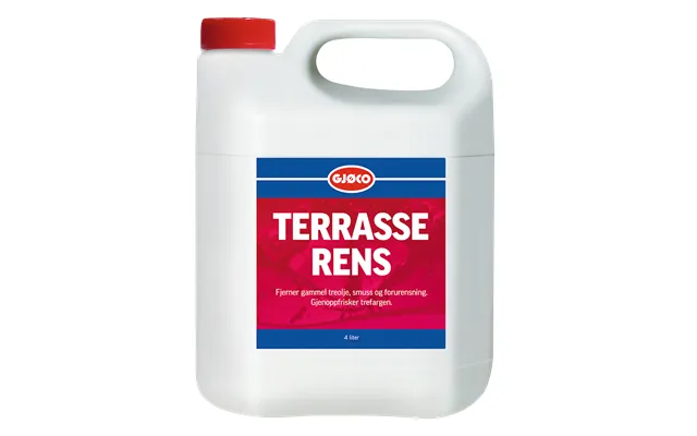Storkøb Gjøco Terrasserens 3 X 4 Liter