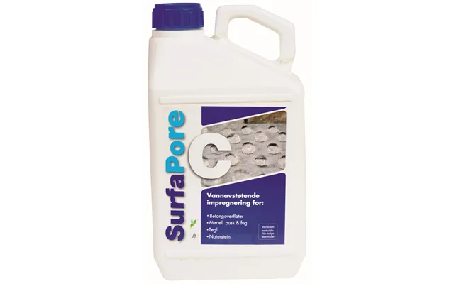 Surfapore C Vandafvisende Imprægnering 1 Liter