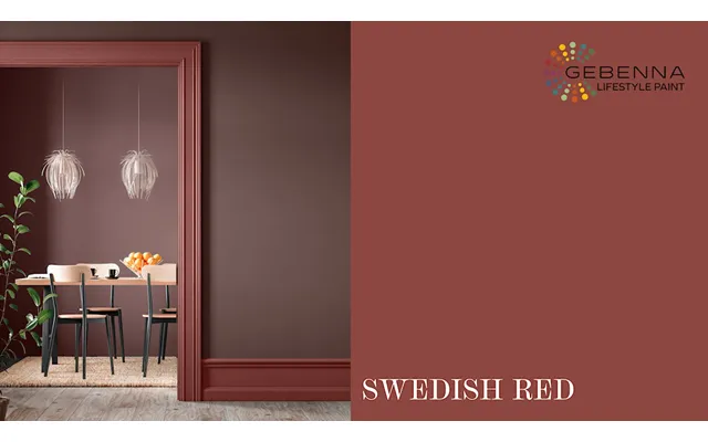 Træmaling Fashion 05 Swedish Red 2,7 Liter