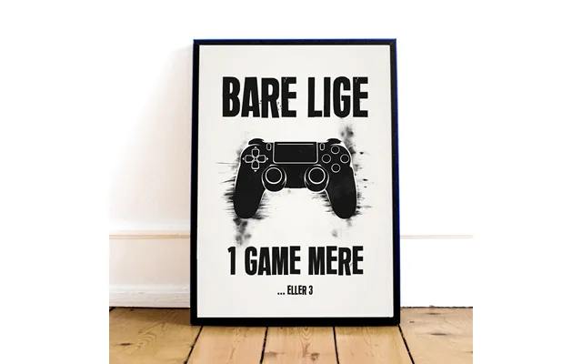 1 Game Mere Plakat - Geekd.dk