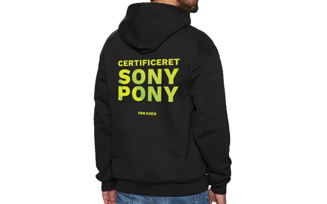 Arkaden Sony Pony Hoodie - Geekd.dk