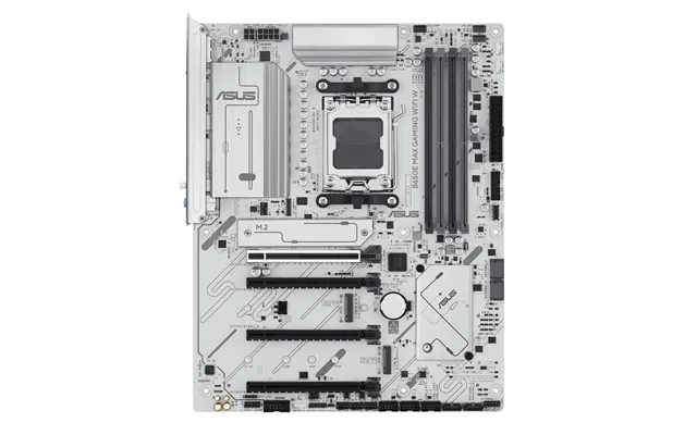 Asus B650e Max Gaming Wifi White Atx, B650, Am5, Ddr5 Bundkort - Geekd