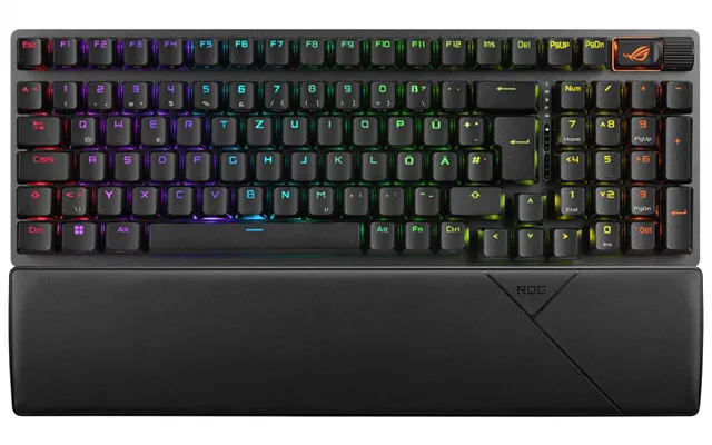 Asus Rog Strix Scope Ii 96 Wireless Rgb Gaming Keyboard Rog Nx Snow Switches - Black Tastatur