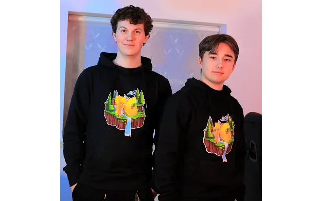 Firecraft Hoodie - Geekd.dk