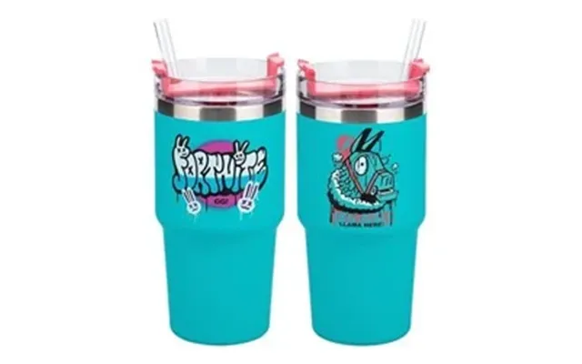 Fortnite Gamer Cup Juomapullo Termosmuki, 600 Ml Drikkedunk - Geekd