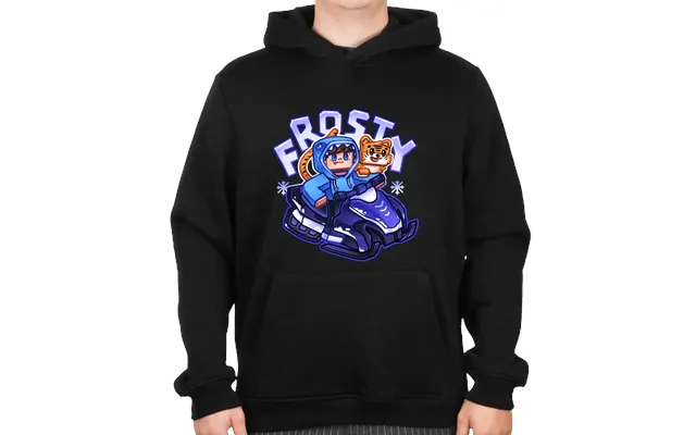 Frosty Snescooter Hoodie - Geekd.dk