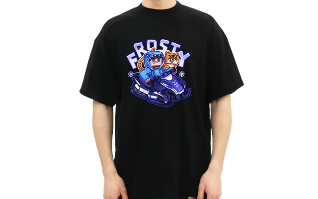 Frosty Snescooter Tee T-shirt - Geekd.dk