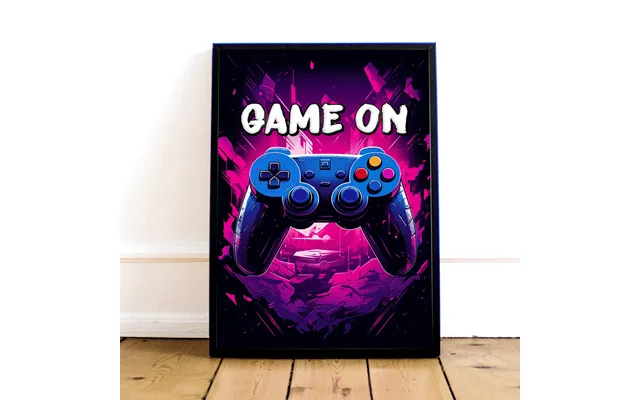 Game On Plakat - Geekd.dk