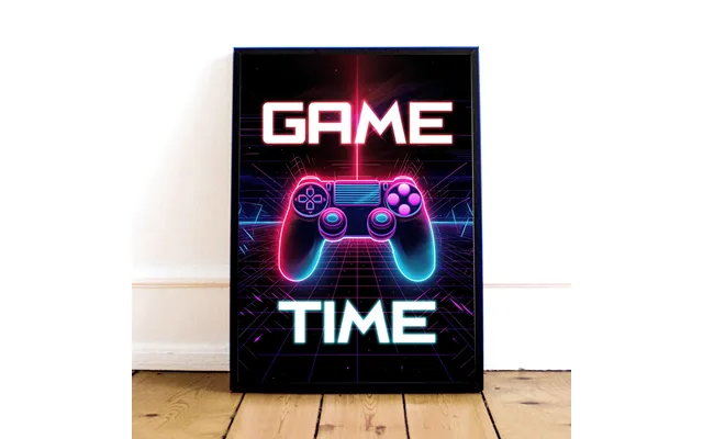 Game Time Plakat - Geekd.dk