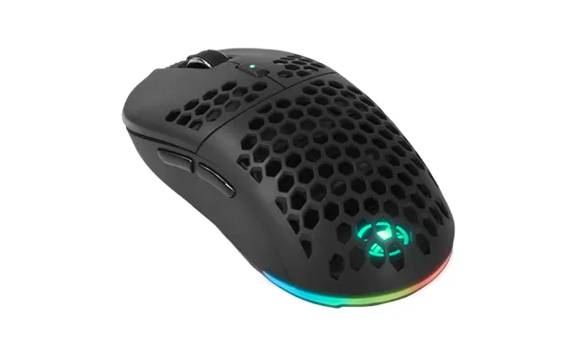 Gamiac Px71 Mus Sort Trødløs - Geekd.dk