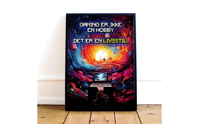 Gaming Livsstil Plakat - Geekd.dk