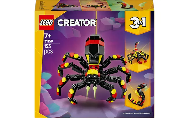 Lego 31159 Creator 3-in-1 Wild Animals Surprise Spider - Geekd