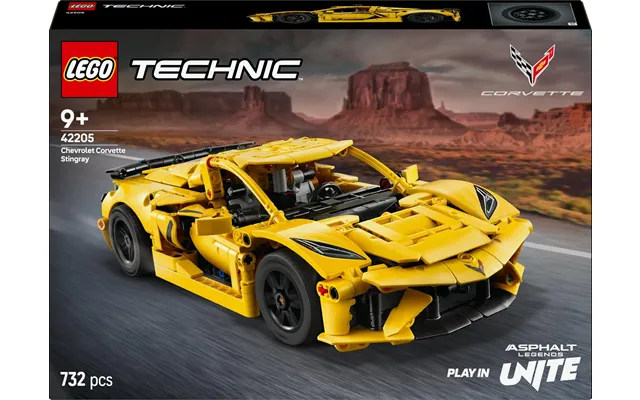 Lego 42205 Technic Corvette Stingrey - Geekd.dk