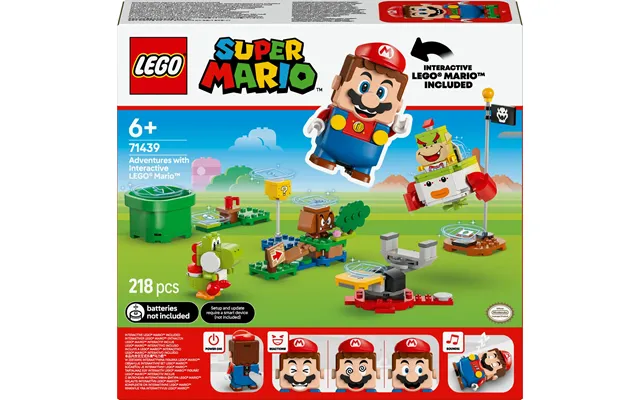 Lego 71439 Super Mario Adventures With Interactive Lego Mario - Geekd