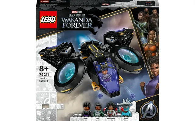 Lego 76211 Marvel Super Heroes Shuri's Sunbird - Geekd.dk
