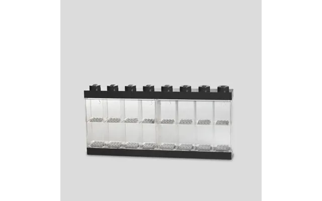 Legoâ Minifigur Display Case 16 - Sort Opbevaringskasse