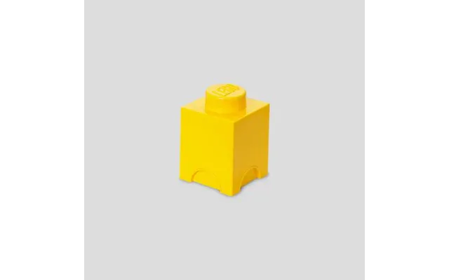 Legoâ Opbevaringsklods 1 - Gul Opbevaringskasse