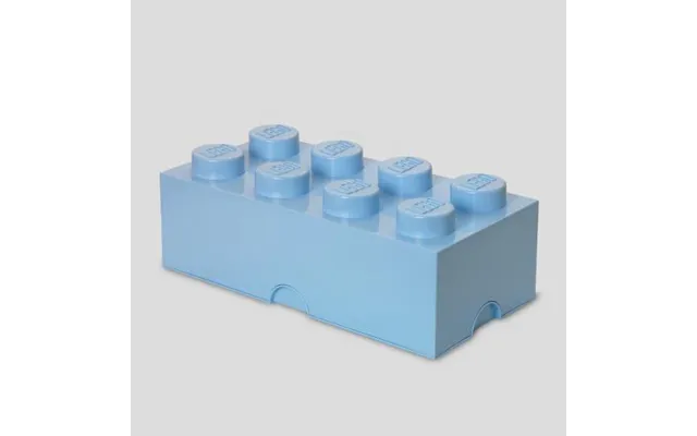 Legoâ Opbevaringsklods 8 - Lyseblå Opbevaringskasse
