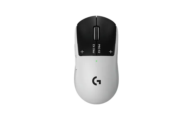 Logitech Pro X2 Superstrike Optisk Trådløs Hvid Mus - Geekd.dk