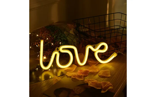 Love Neon Led Lampe Varm Hvid - Geekd.dk