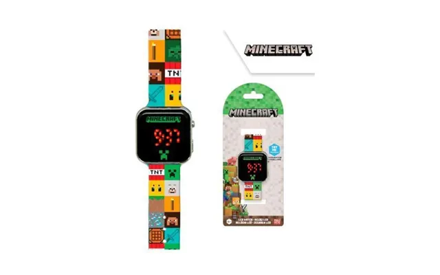 Minecraft Led Armbånds Ur - Geekd.dk