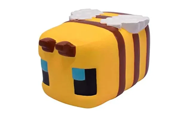 Minecraft Mega Squishme Anti-stress Figurer 15 Cm Bi Bamse - Geekd
