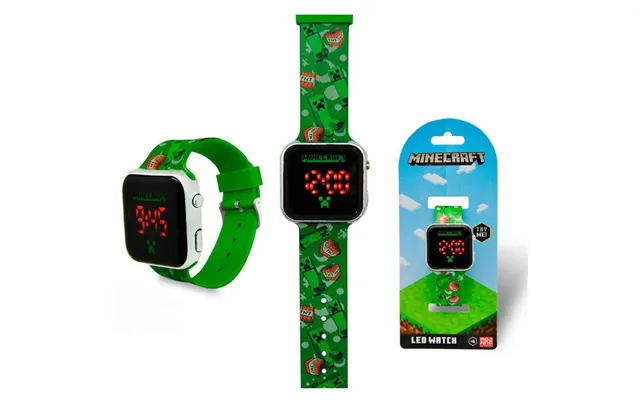 Minecraft Tnt Digitalt Led-ur - Geekd.dk