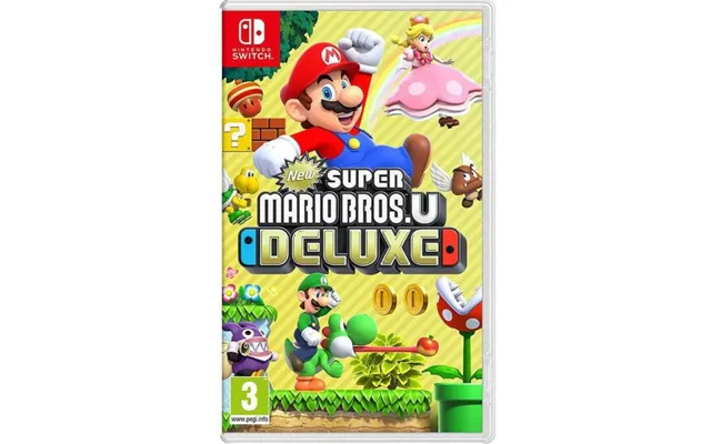 New Super Mario Bros. U Deluxe Uk4 Nintendo Switch Spil - Geekd