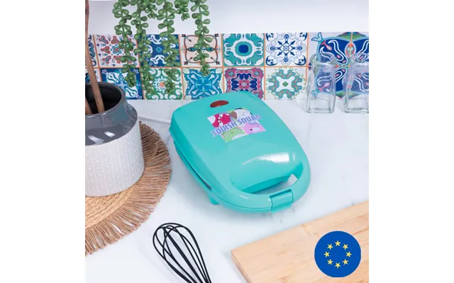 Squishmallows Squish Squad Vaffeljern Med Eu-stik - Geekd.dk