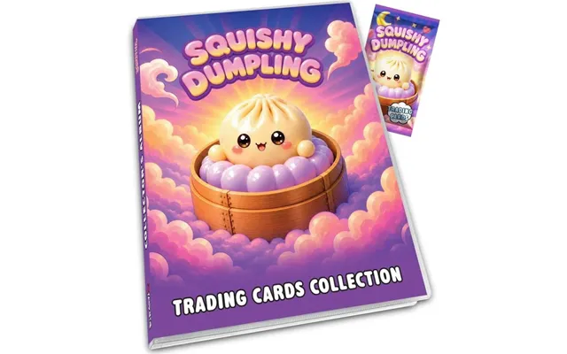 Squishy Dumplings Album Inkl. 1 Foliepakke Toys - Trading Card