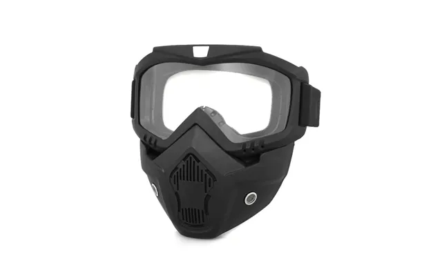Gel Blaster Fullface Maske - Gennemsigtig