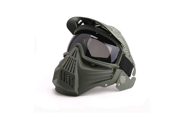 Gel Blaster Fullface Tactical Maske - Grøn