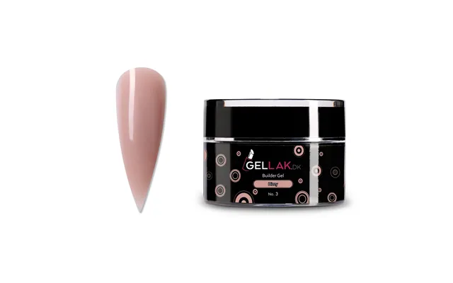 Builder Gel Nude Til Opbygning Af Negle Dizzy No. 3 Gellak.dk