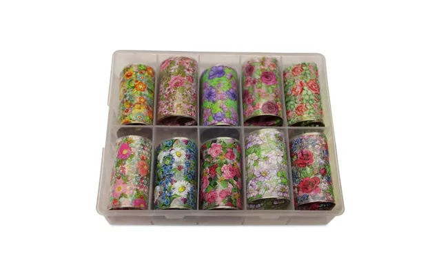 Neglefolie Blomster Motiv Transfer Neglefolie Til Nail Art No