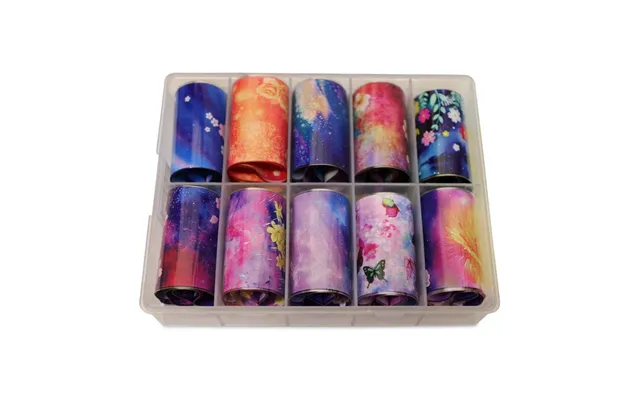 Neglefolie Forskellige Motiver Transfer Neglefolie Til Nail Art