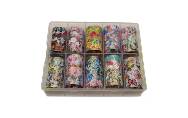 Neglefolie Sommerfugle Motiver Transfer Neglefolie Til Nail Art