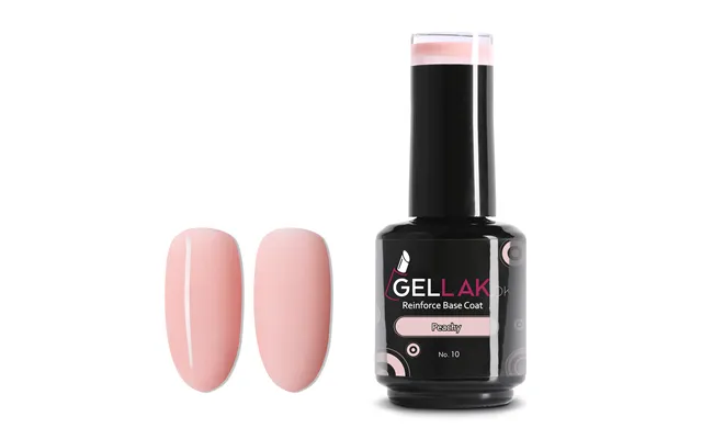 Reinforce Base Coat Lyserød 15 Ml Peachy No. 10 Gellak.dk
