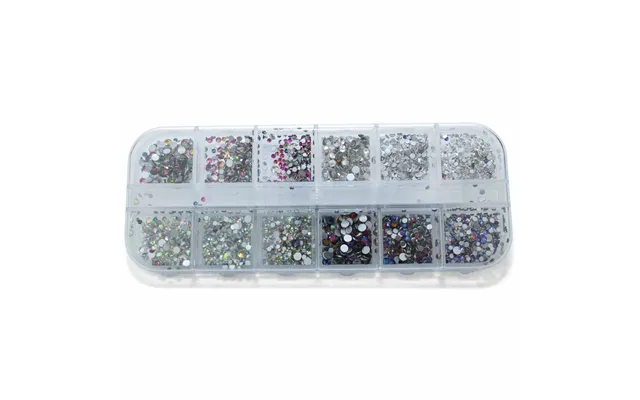 Rhinestone Forskellige Farver Krystal Glas Rhinesten No. 4