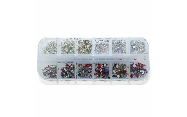 Rhinestone Forskellige Farver Krystal Glas Rhinesten No. 5